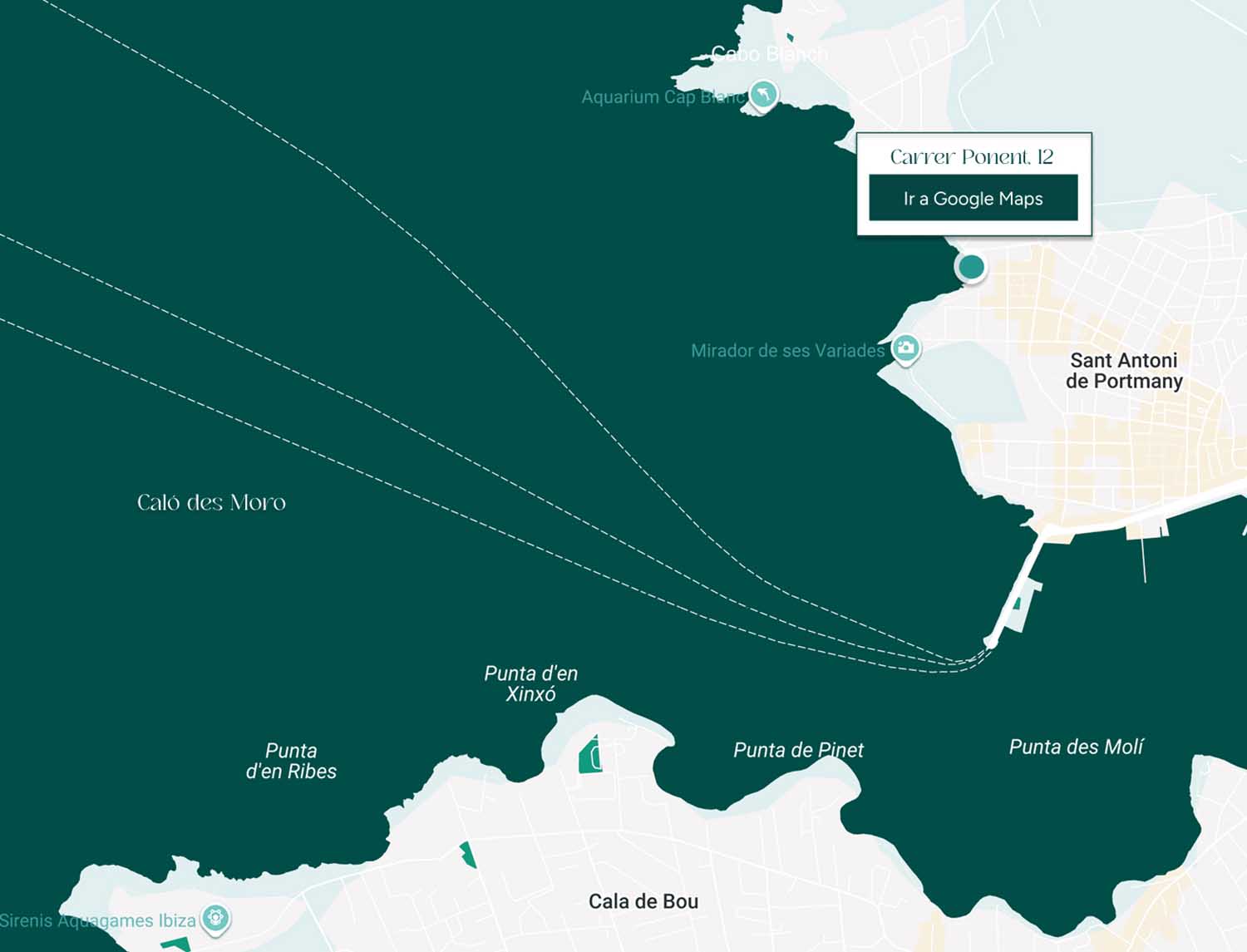 Ubicación Ses Roques Baixes